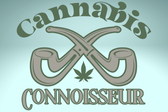 Cannabis Connoisseur Weed Stoner SVG Graphics for Crafts
