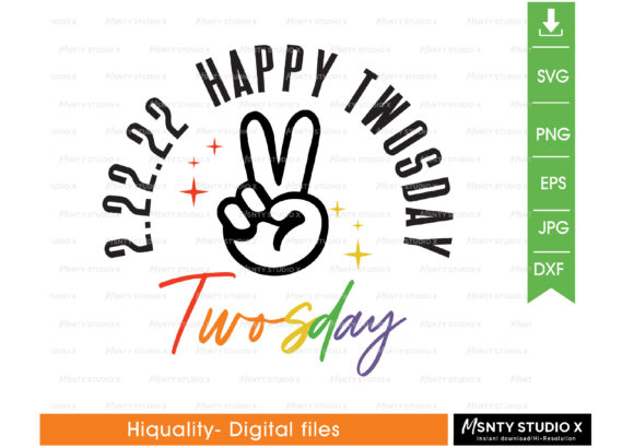 Happy Twosday 2-22-22 SVG