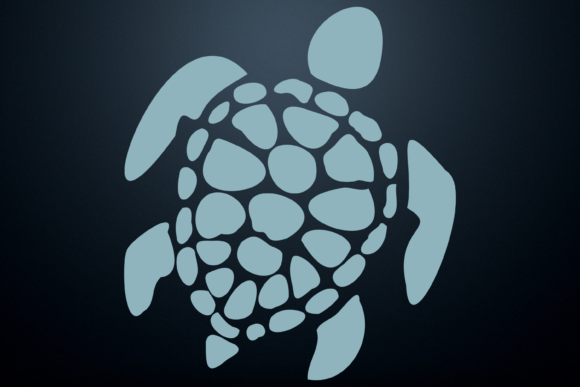 Hawaiian Sea Turtle Beach Tropical SVG