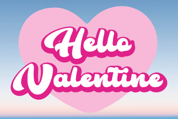 Hello Valentine Valentines Day SVG Graphics