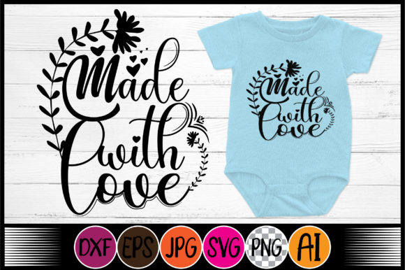 Made with Love SVG Design: Craft Graphics for Publishers