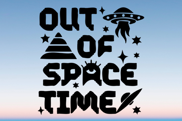 Out of Space Time UFO Astronaut: Graphics & Crafts Review