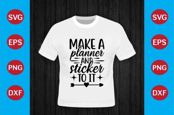 Planner SVG Design Make a Planner and S