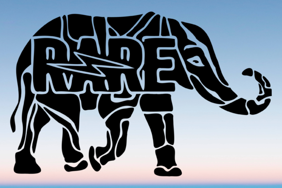 RARE® Boho Elephant Safari Svg Png