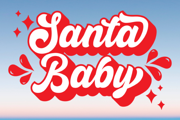 Santa Baby Svg for Crafts and Graphics