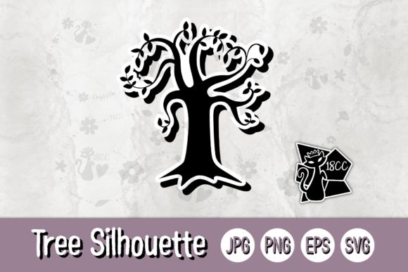 Tree Silhouette Design for Embroidery: A Practical Review